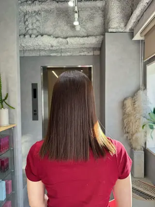 カラー SOL by shes 梅田茶屋町所属・NAO/ 髪質改善/艶カラーのヘアスタイル