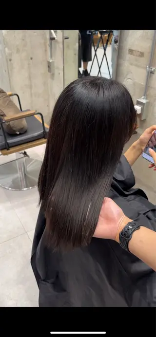 セミロング 🌊 Rizu 🌊 ／LUFE actのヘアスタイル
