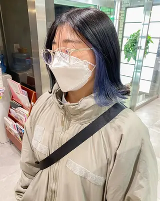 ショート カラー 韓国風デザイン 💐MIZUKI💐のヘアスタイル