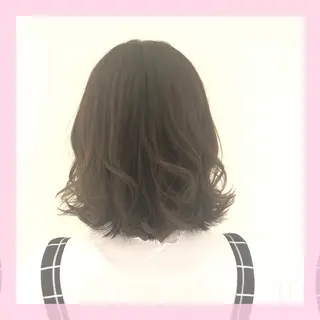 ミディアム カラー plum.所属・🍒前川 🍒のヘアスタイル