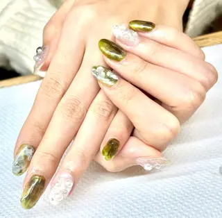 ネイル ネイルサロンエーナイン本店所属・モデル募集中🐱 mihoのネイルデザイン