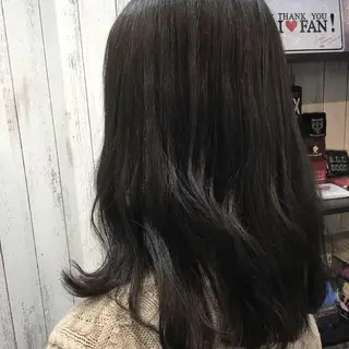 ミディアム カラー 金崎 新吾のヘアスタイル