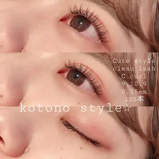 マツエク・マツパ Neo店長🌿 KOTONO🌿のマツエク・マツパデザイン