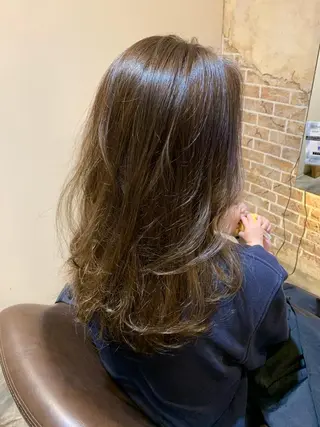 ロング anno hair salon所属・艶カラー/ Nanamiのヘアスタイル