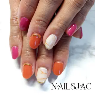 ネイル 島屋 千奈美のネイルデザイン