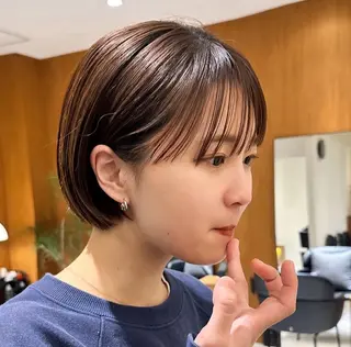 ショート nana 似合わせカットのヘアスタイル