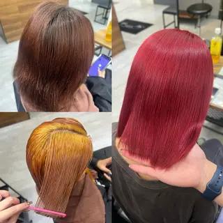 ショート カラー いろあそび所属・12月限定🉐カット モデル募集🉐のヘアスタイル