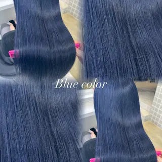 ロング カラー ヘアアレンジ 🫧暗染艶カラー🫧 yosuke横浜のヘアスタイル