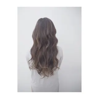 ロング カラー 永岡 鉄平のヘアスタイル