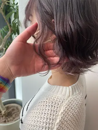 ミディアム カラー 艶カラーリスト 🌈銀座🌈牛込萌香のヘアスタイル