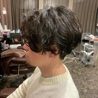 パーマ メンズ toki所属・SHU NTAのヘアスタイル