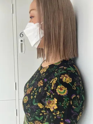 ミディアム カラー 【代表】 辻龍樹のヘアスタイル