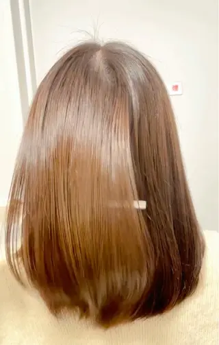 ミディアム カラー SALOWIN梅田　　サロウィン所属・縮毛•酸性矯正特化/ 美髪•髪質改善/KJのヘアスタイル