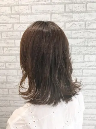 ミディアム カラー NYNY四條畷店 森 亮人のヘアスタイル