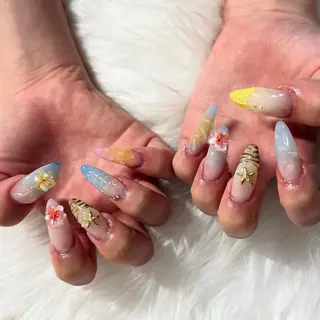 ロング mao .のネイルデザイン