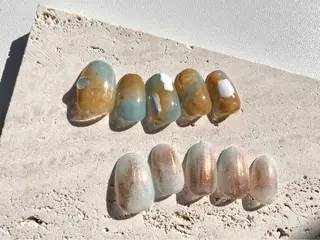 ネイル 💙0203 munimusanのネイルデザイン