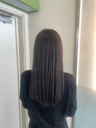 ロング カラー MASHIRO💎 透明感カラー/カットのヘアスタイル