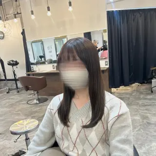 ロング ✂️カットモデル 無料🫧ﾐﾕｳ🫧のヘアスタイル