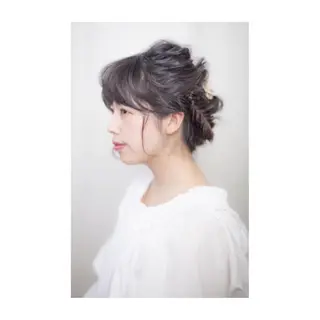 ミディアム セミロング ロング カラー パーマ ヘアアレンジ ツイスパ・波巻き 🩵片平和香奈のヘアスタイル