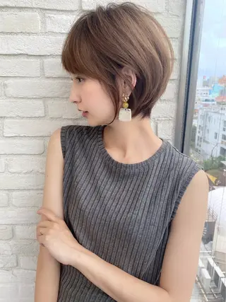 ショート 似合わせ松本 容政のヘアスタイル
