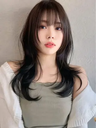 ロング カラー Coreさち 【カットモデル募集】のヘアスタイル