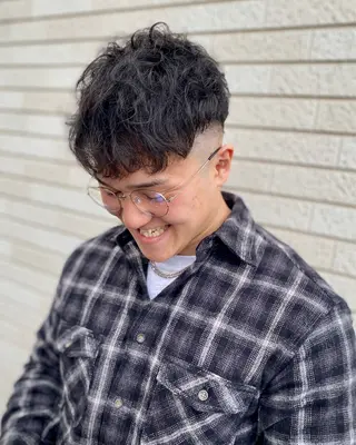 ショート メンズ 安住 千明のマツエク・マツパデザイン