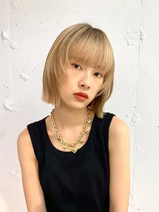 ショート raika .のヘアスタイル