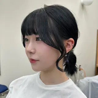 ロング SALOWIN原宿AROA店所属・顔まわり神カット✂︎ 齋藤雄大【原宿】のヘアスタイル