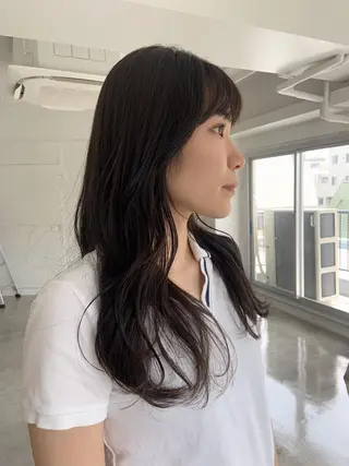 ロング カラー UNU【ユヌ】所属・*UNU* RICOのヘアスタイル