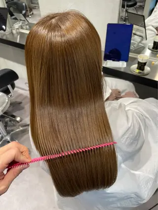 ロング カラー 豊中/メンズ特化 岡田 龍之介のヘアスタイル