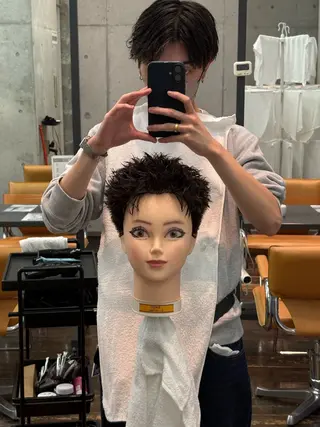 ショート メンズ 山口 陽平のヘアスタイル