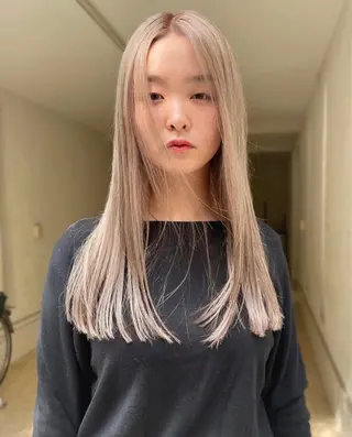 ロング カラー 森田 博樹のヘアスタイル