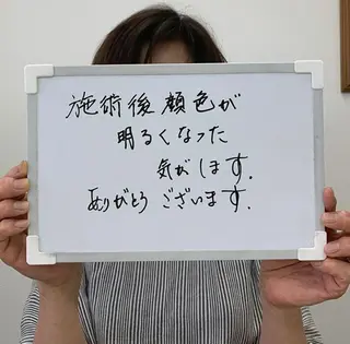 小顔と ヘッドスパのお店のエステ・リラクイメージ