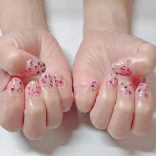 ネイル パラジェル💅 オフ無料Pi.Harのネイルデザイン