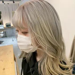 カラー 🍃marina🍃 韓国ヘア/Aujuaのヘアスタイル