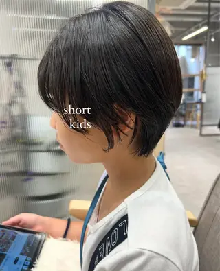 ショート キッズ 鳳/美容室 minoriのヘアスタイル