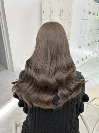 カラー 透明感カラー🍨🪞 ruriha🤍のヘアスタイル
