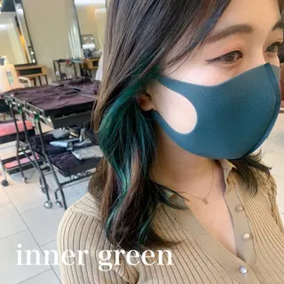 セミロング カラー 🌱小顔ヘア/ボブ ミディアム/双葉🌱のヘアスタイル