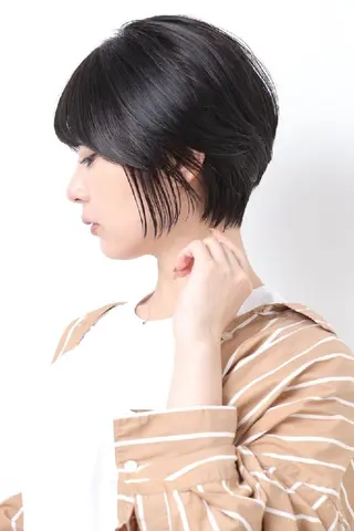 ショート カラー 自由が丘×似合わせ ディレクター枦山大将のヘアスタイル
