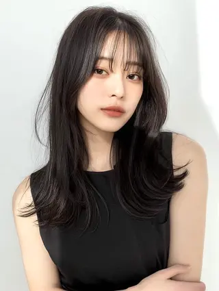 カラー 松本 のはらのヘアスタイル