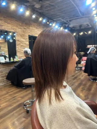 セミロング 【ブリーチモデル募集 】サキ🫧のヘアスタイル