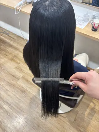 ロング ️🩵透明感カラー Yūka🩵のヘアスタイル