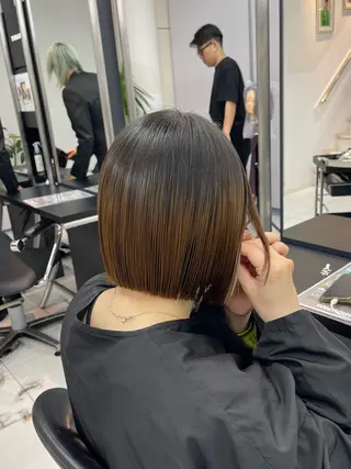 ミディアム 🍎ハイトーンカラー /MANA🍎のヘアスタイル