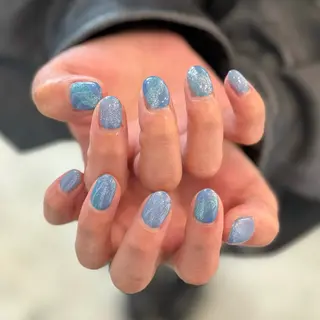 ネイル 羽兼 楓夏のネイルデザイン