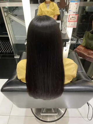 カラー air-AZABU所属・かわて きらたのヘアスタイル