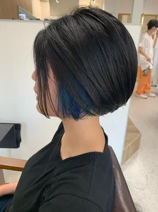 ミディアム ショート、ボブ特化 長島智彦のヘアスタイル