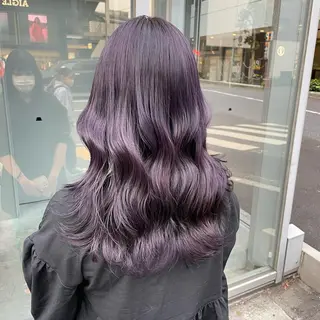 ロング カラー ️💕淡いハイトーン 💕︎︎ひかるのヘアスタイル