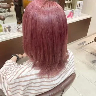 ミディアム 天王寺ハイトーン rinkaのヘアスタイル