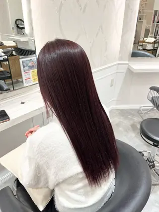 ロング 美容室 DEBUT所属・城崎 紗のヘアスタイル