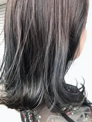 セミロング レイヤーカット匠 イソザキノリユキのヘアスタイル